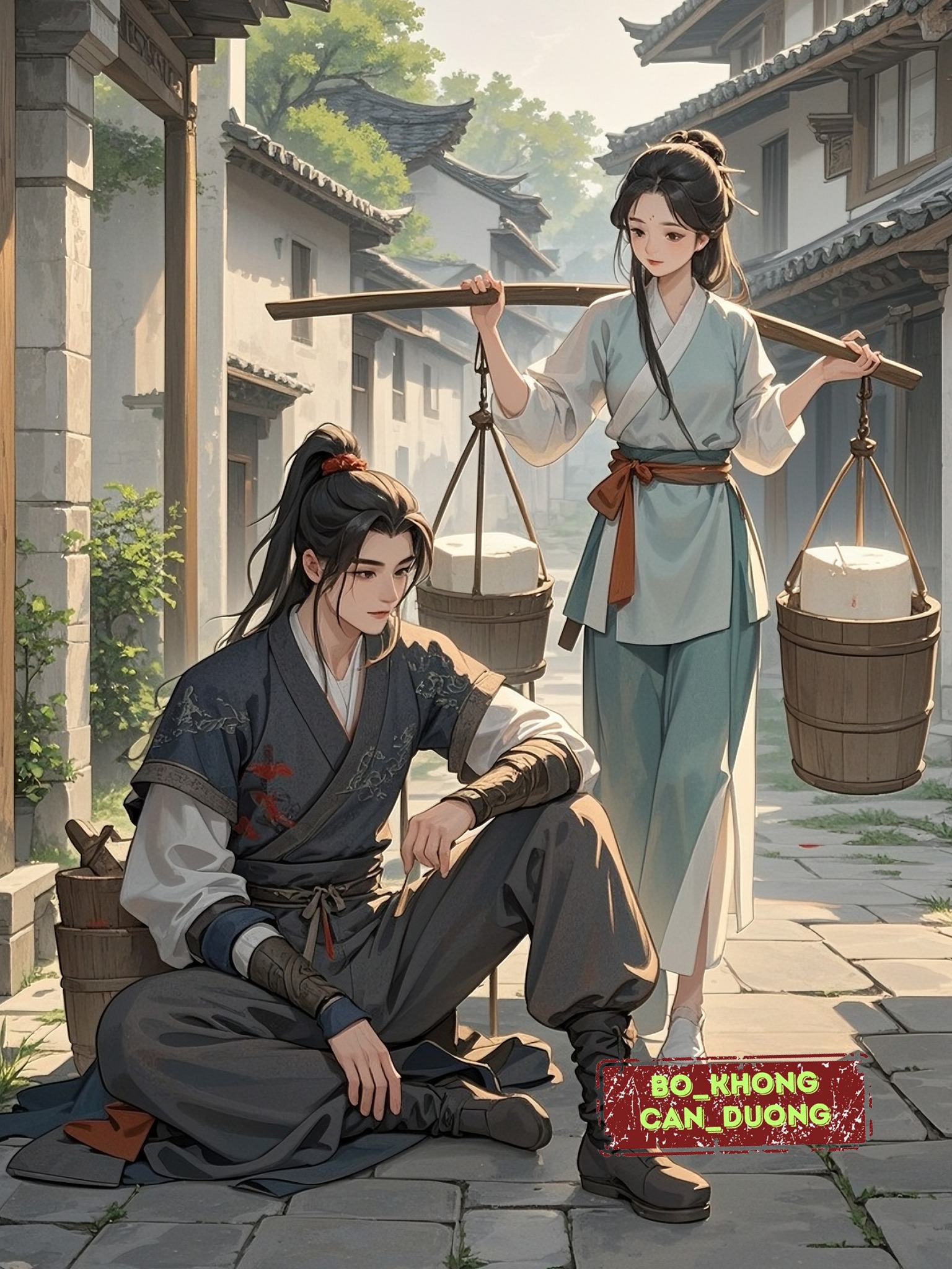 TIỂU NƯƠNG TỬ BÁN ĐẬU HŨ