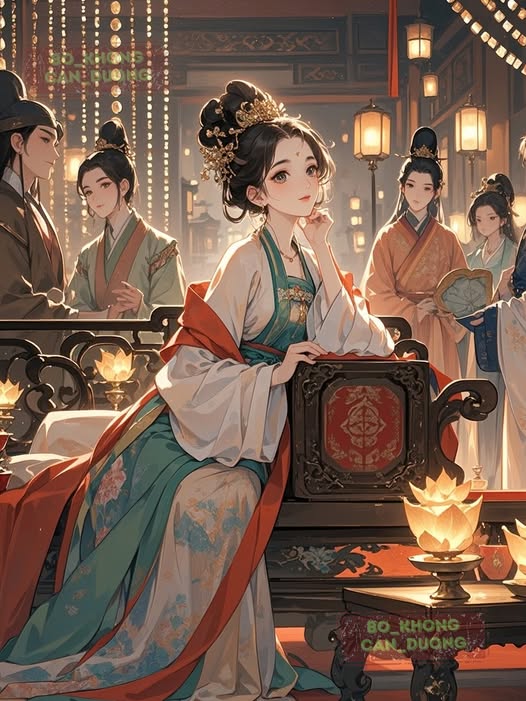 HOÀNG HẬU THÍCH ĂN HẠT DƯA