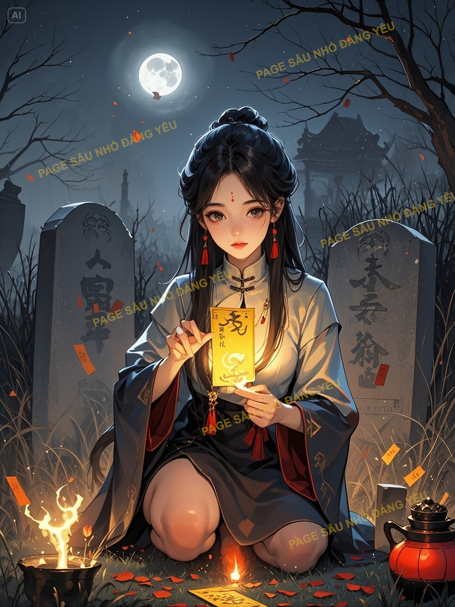 TRUYỀN THUYẾT CÂY ÂM DƯƠNG VÀ CON RÙA NHÀ HỌ TRẦN