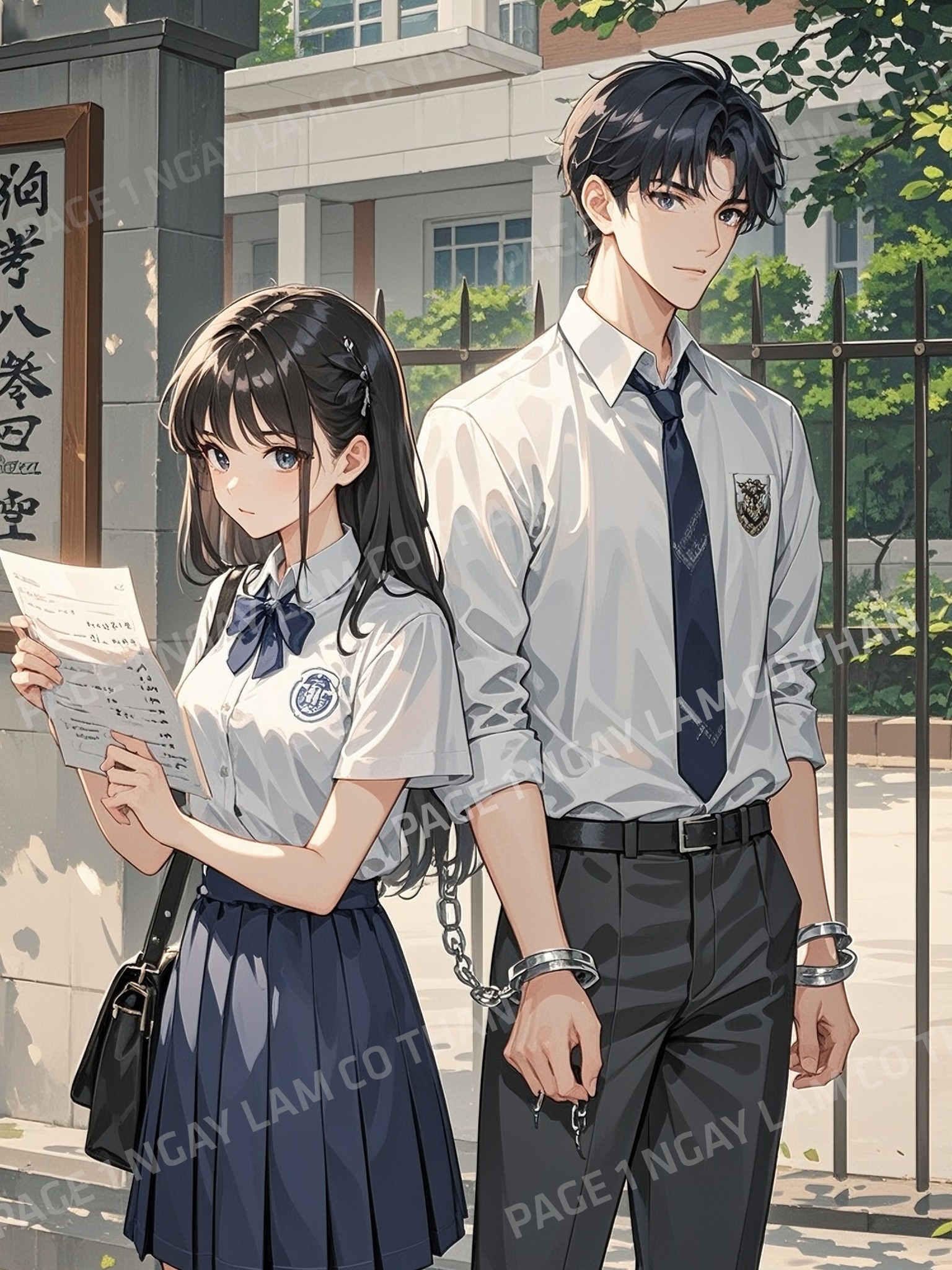 GIÚP CÔ ẤY THI ĐẬU, ANH SẼ Ở BÊN EM