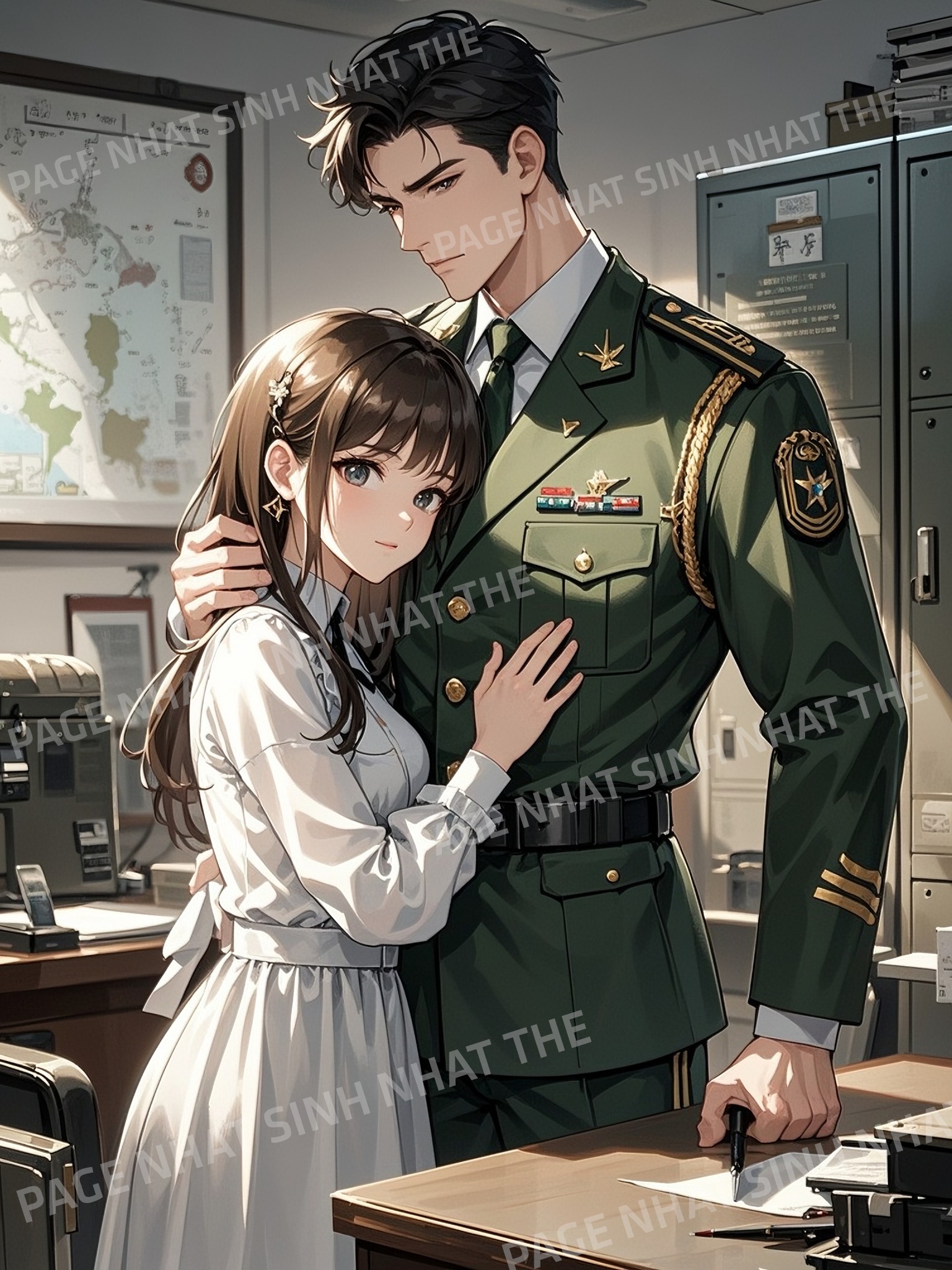 CÔ DÂU QUÂN Y VÀ CHÚ RỂ ĐẶC CÔNG HƠI NGỐC