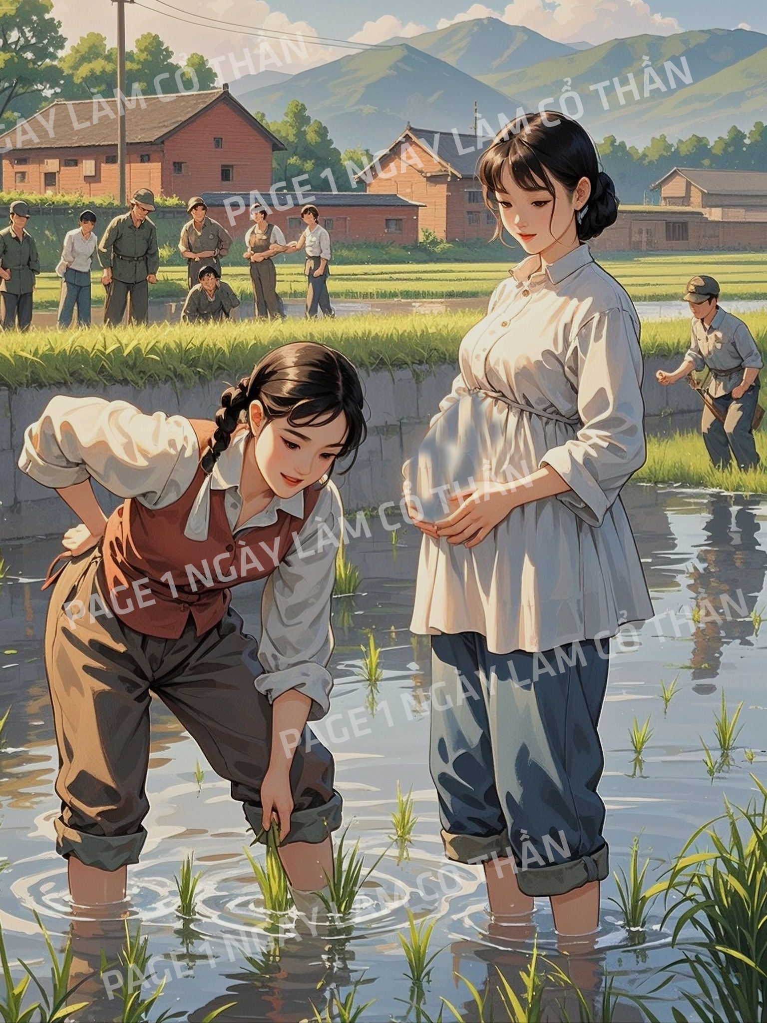 NUÔI HỘ CON MƯỜI TÁM NĂM