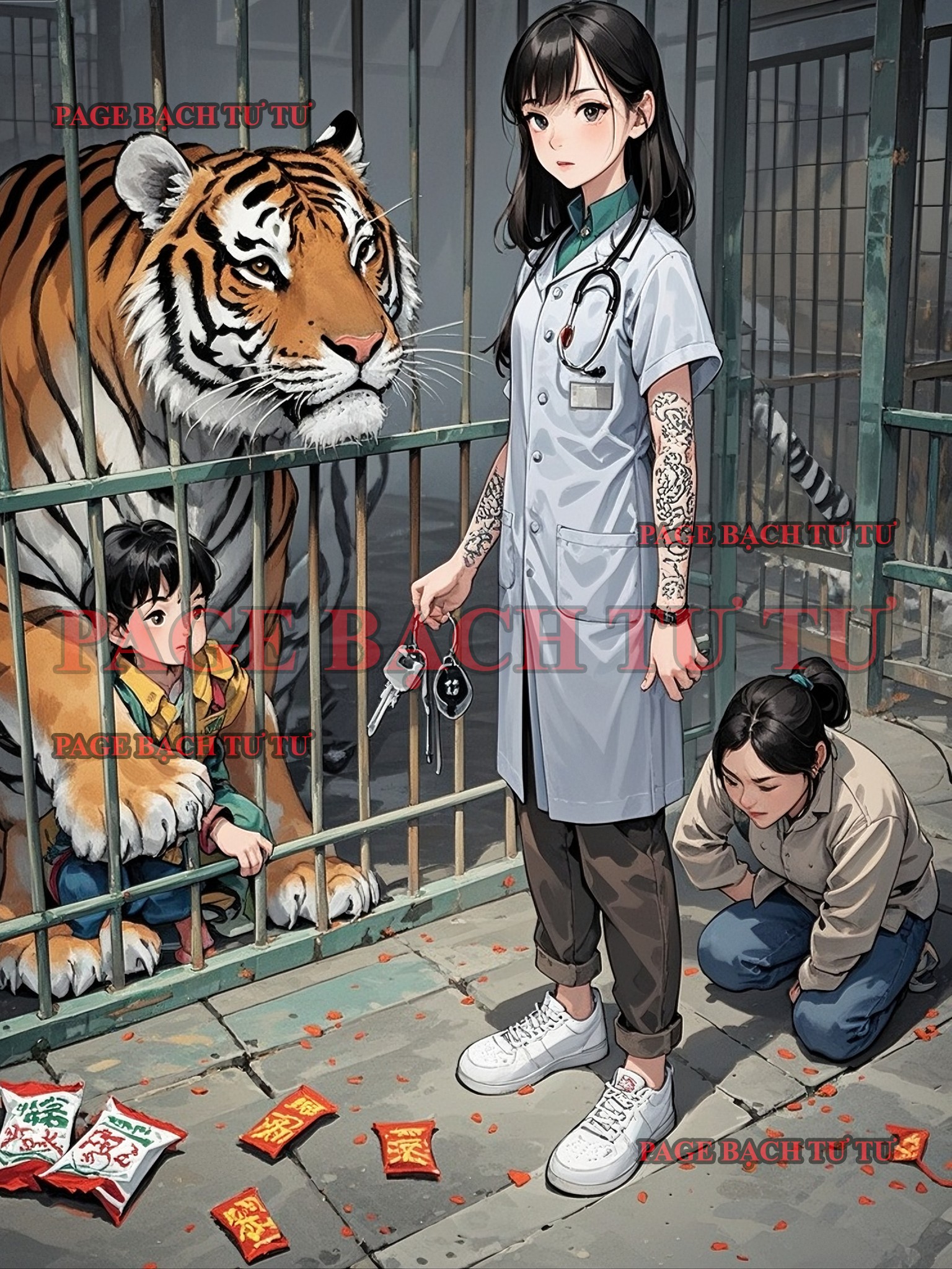 HỔ CA VÀ KẺ NUÔI HỔ