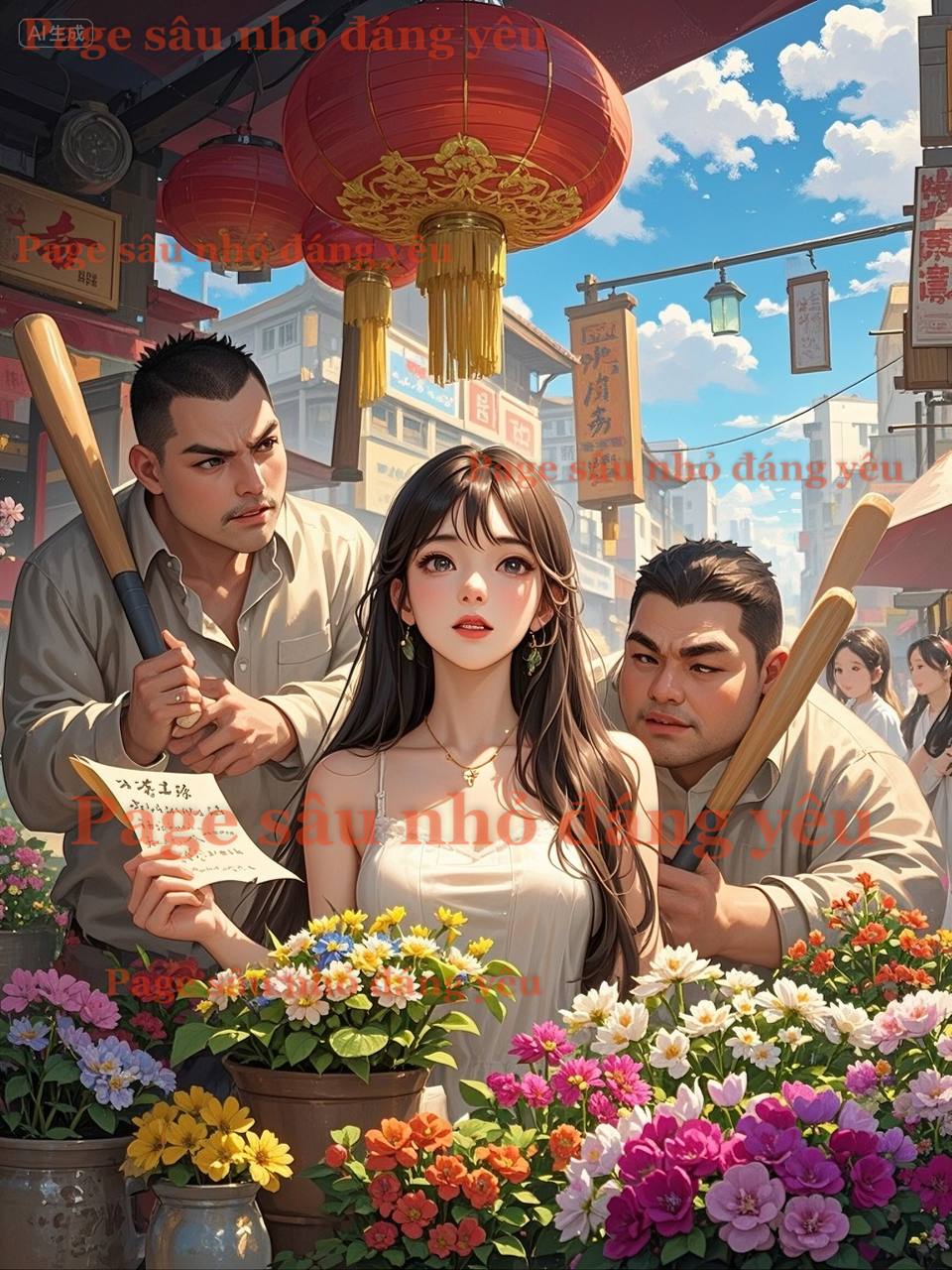 TIỆM HOA KHÔNG CÒN EM