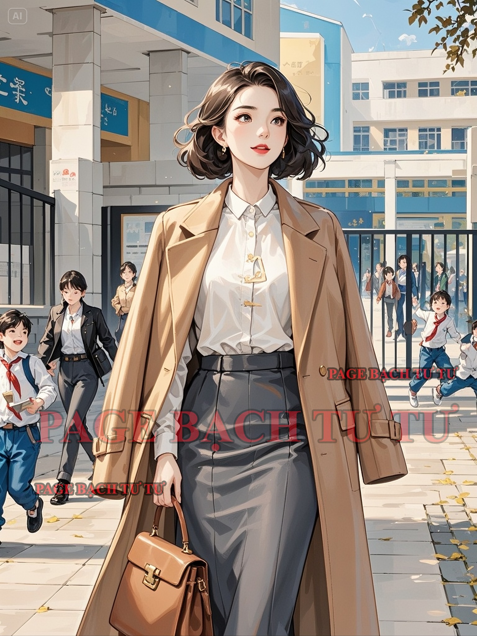 Đến lớp học thêm để tạo bất ngờ cho con gái, nhưng lại bị coi là kẻ buôn người