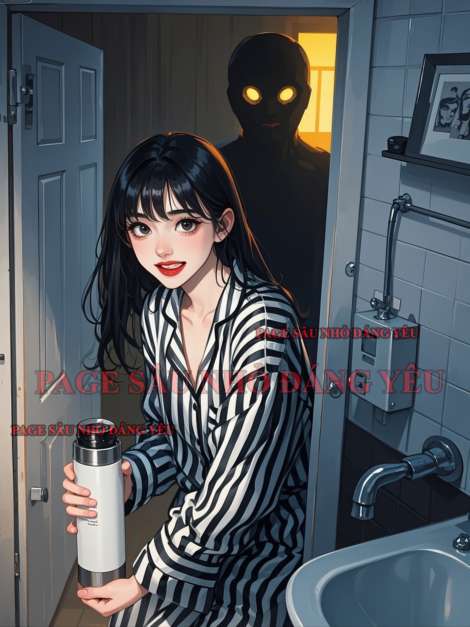 CHÚ TRONG NHÀ VỆ SINH LÀ AI