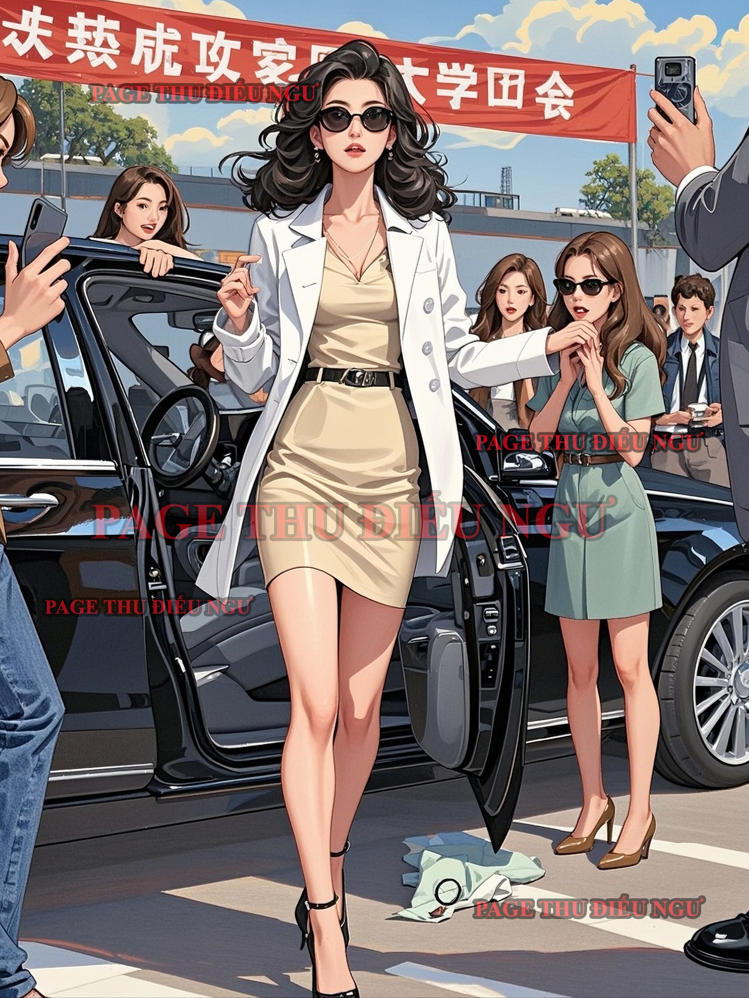 Tổng Tài Tự Xưng Và Phu Nhân Mượn Xe