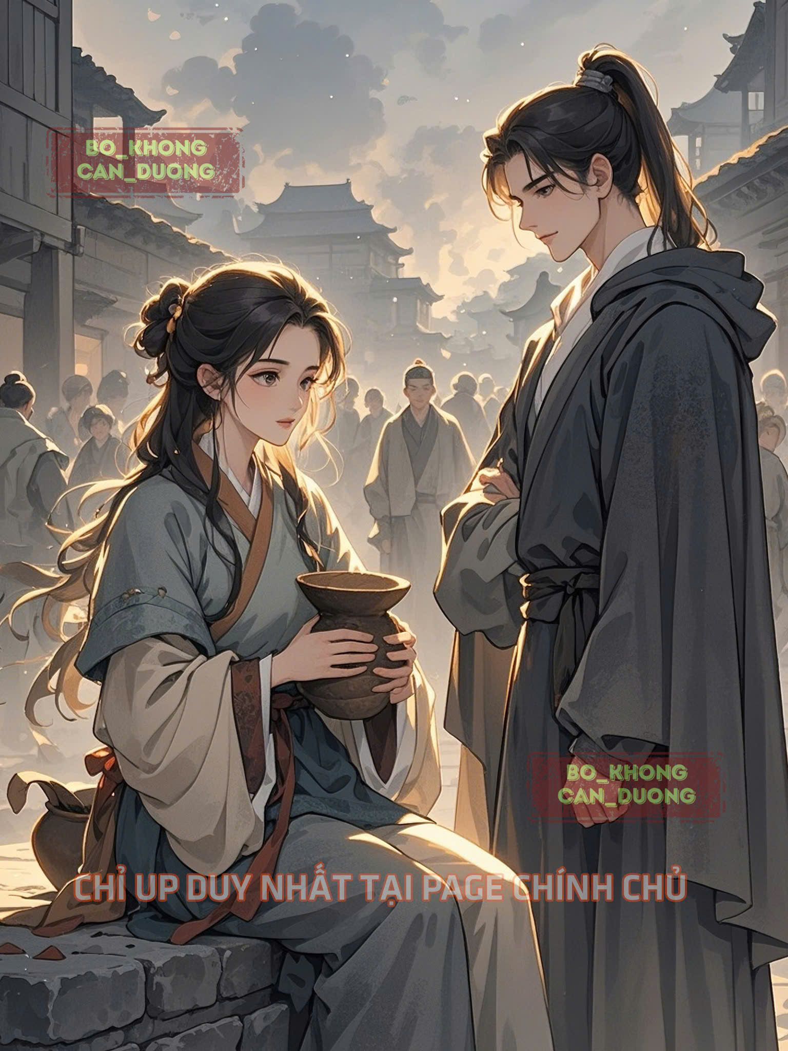 NGƯỜI BÁN ĐẬU Ở CỔNG THÀNH NAM