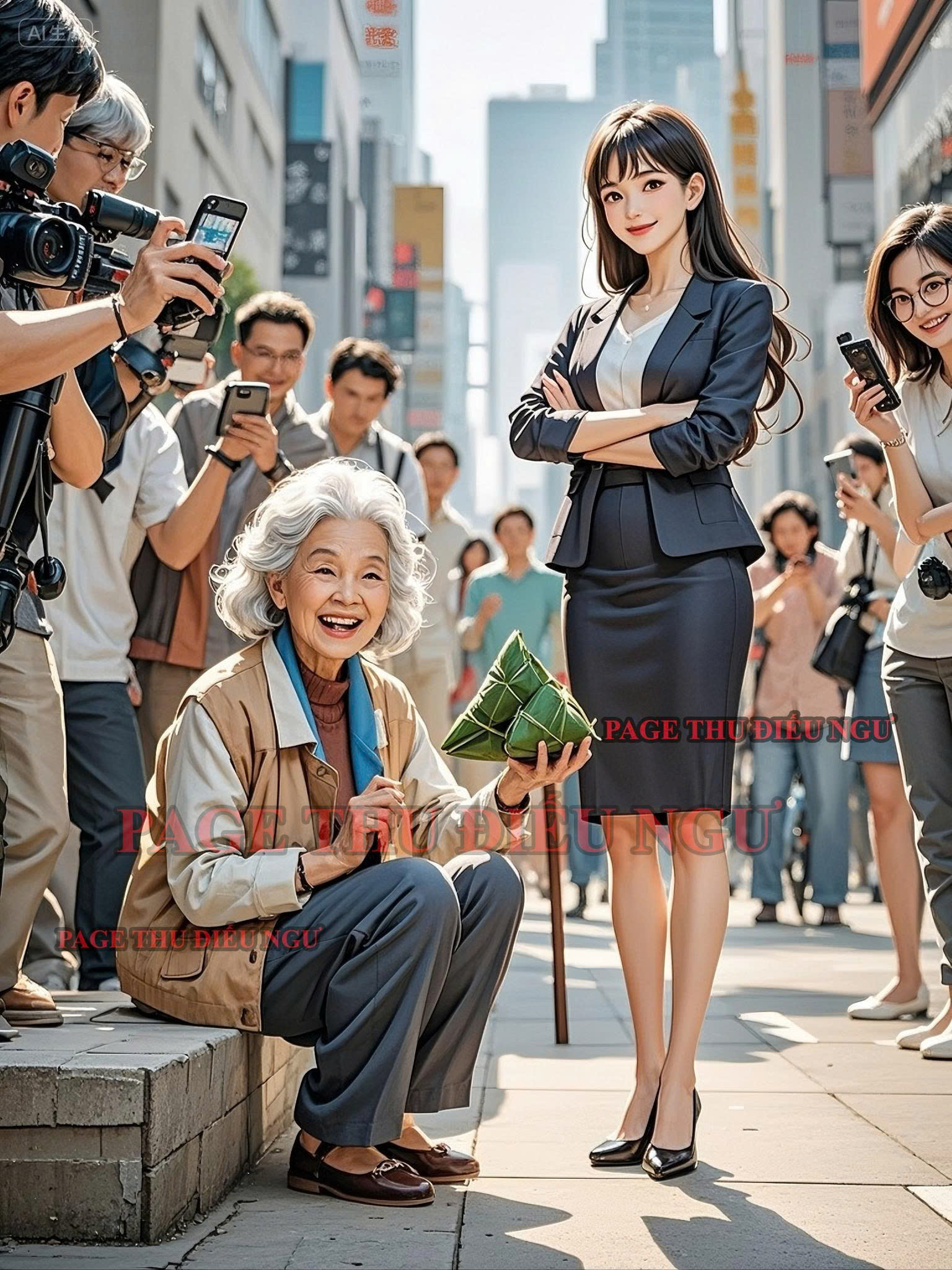 CHIẾC BÁNH Ú CỦA BÀ