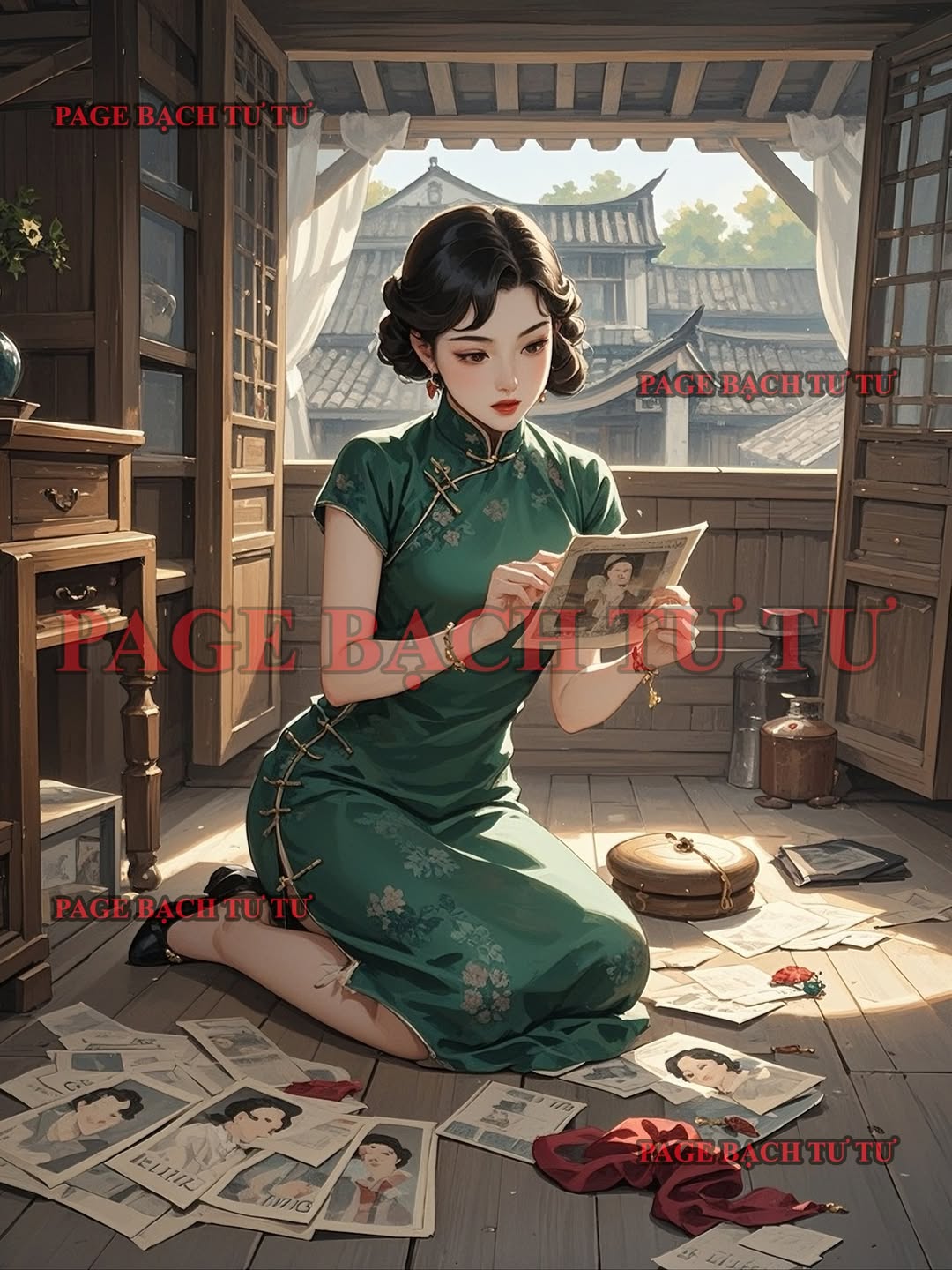 BỨC ẢNH CƯỚI TRÊN GÁC MÁI