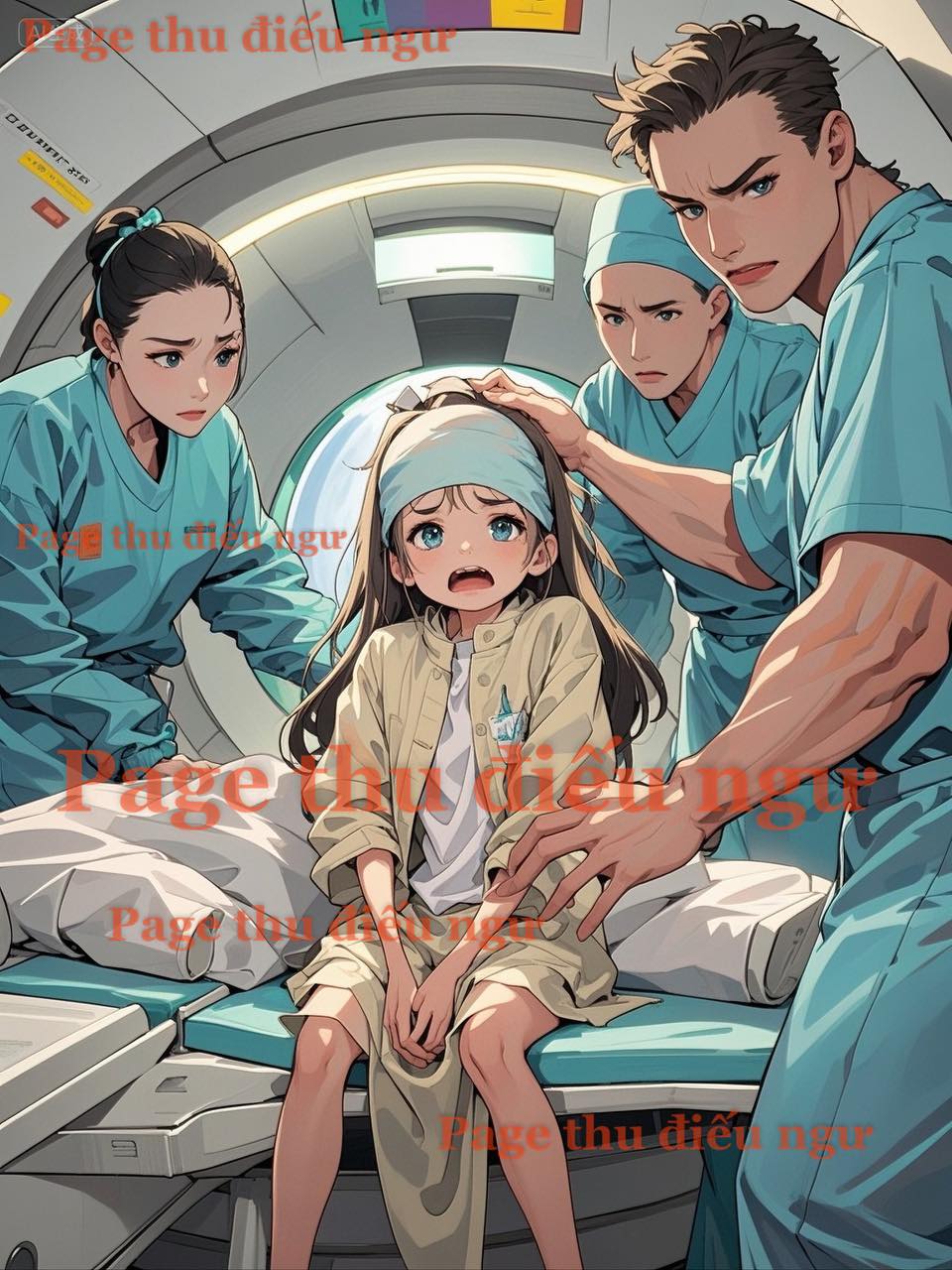 Trái Tim Đen Cạo Trọc Tóc Con