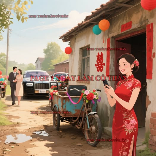 Cô Dâu Ngồi Ba Gác, Trà Xanh Cưỡi Rolls-Royce