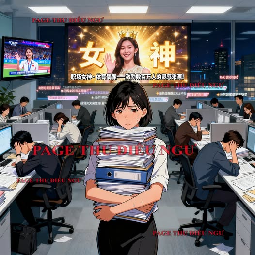 Nữ thần marathon công sở