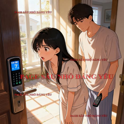 Khóa cửa bảy dấu vân tay