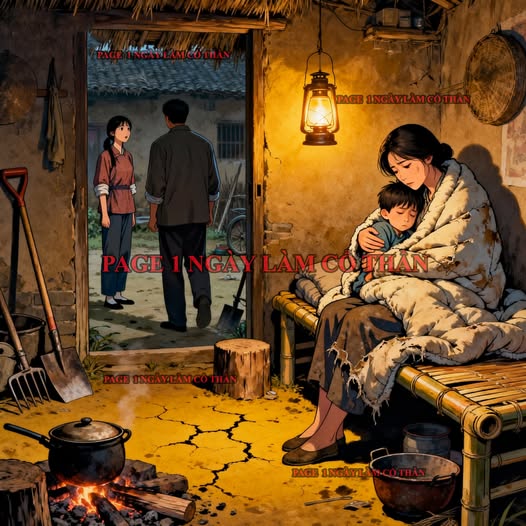 Người Đàn Bà Rời Đi Trong Đêm Tuyết