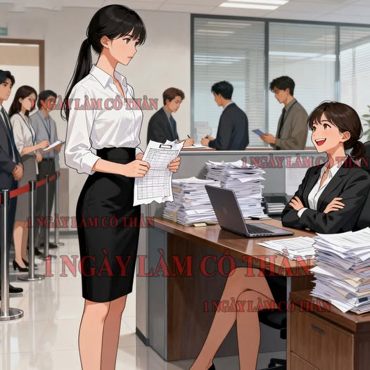 Cô gái 8 tệ khiến cả công ty chao đảo