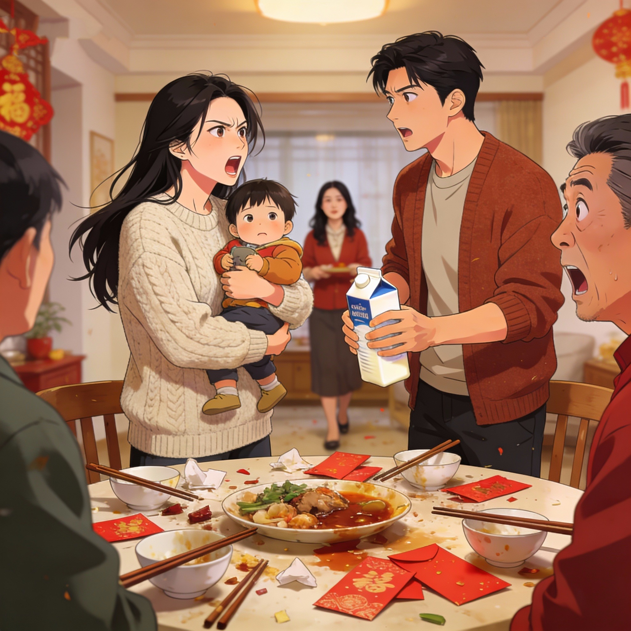 SAU BỮA CƠM TẤT NIÊN