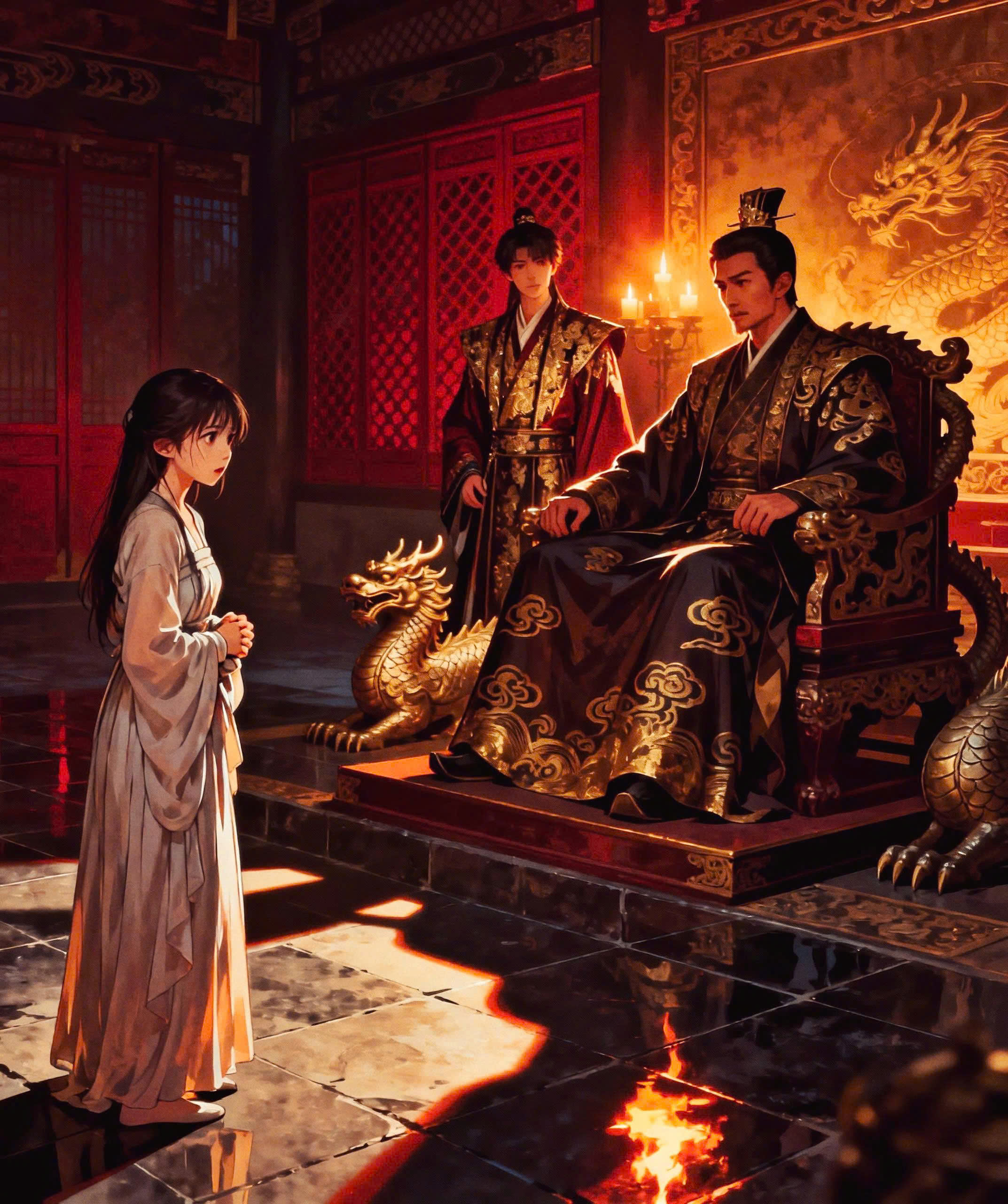 Hận Ý Ba Đời, Chô n Trong Một Đêm Xuân Tiêu