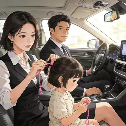 Dây Buộc Tóc Màu Hồng Lật Tẩy Bí Mật Của Chồng