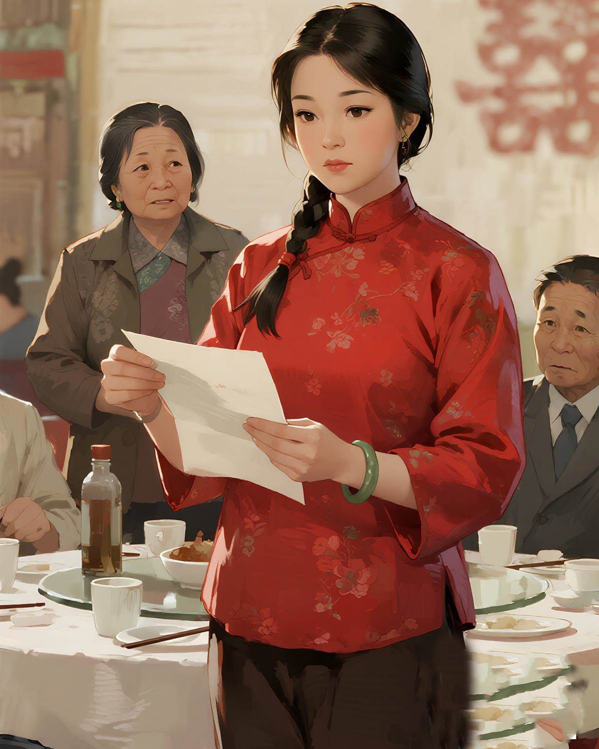 Hôn Thư Ghi “Gả Cưới”