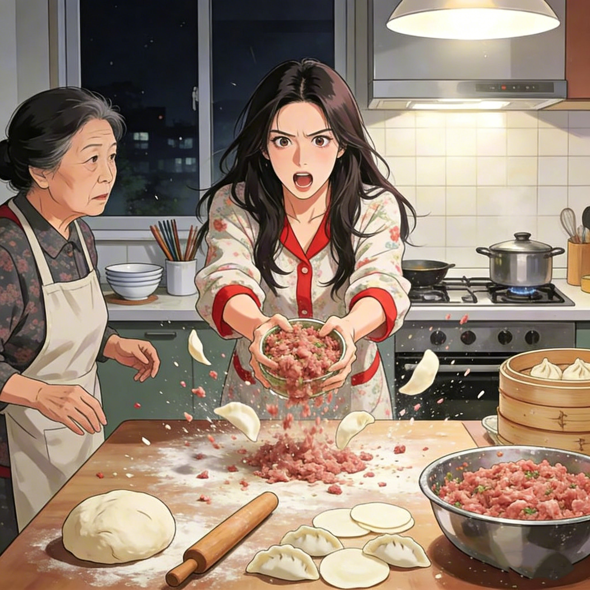 BÁT CANH THUỐC BẮC CỦA MẸ CHỒNG