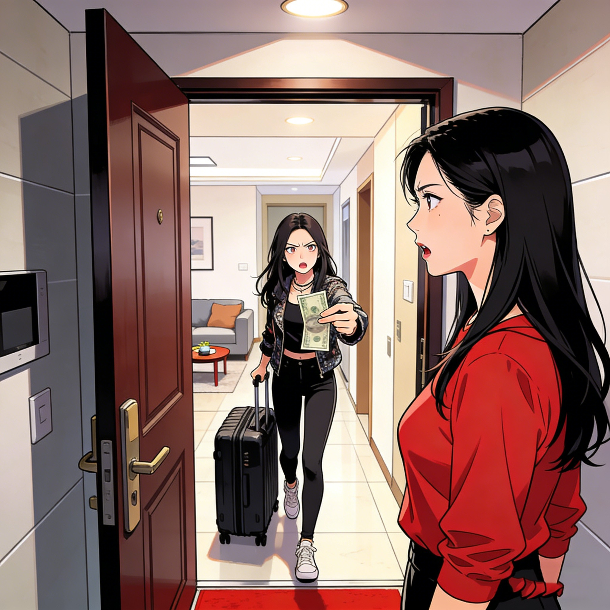 Em Họ Ở Nhờ Với 500 Tệ