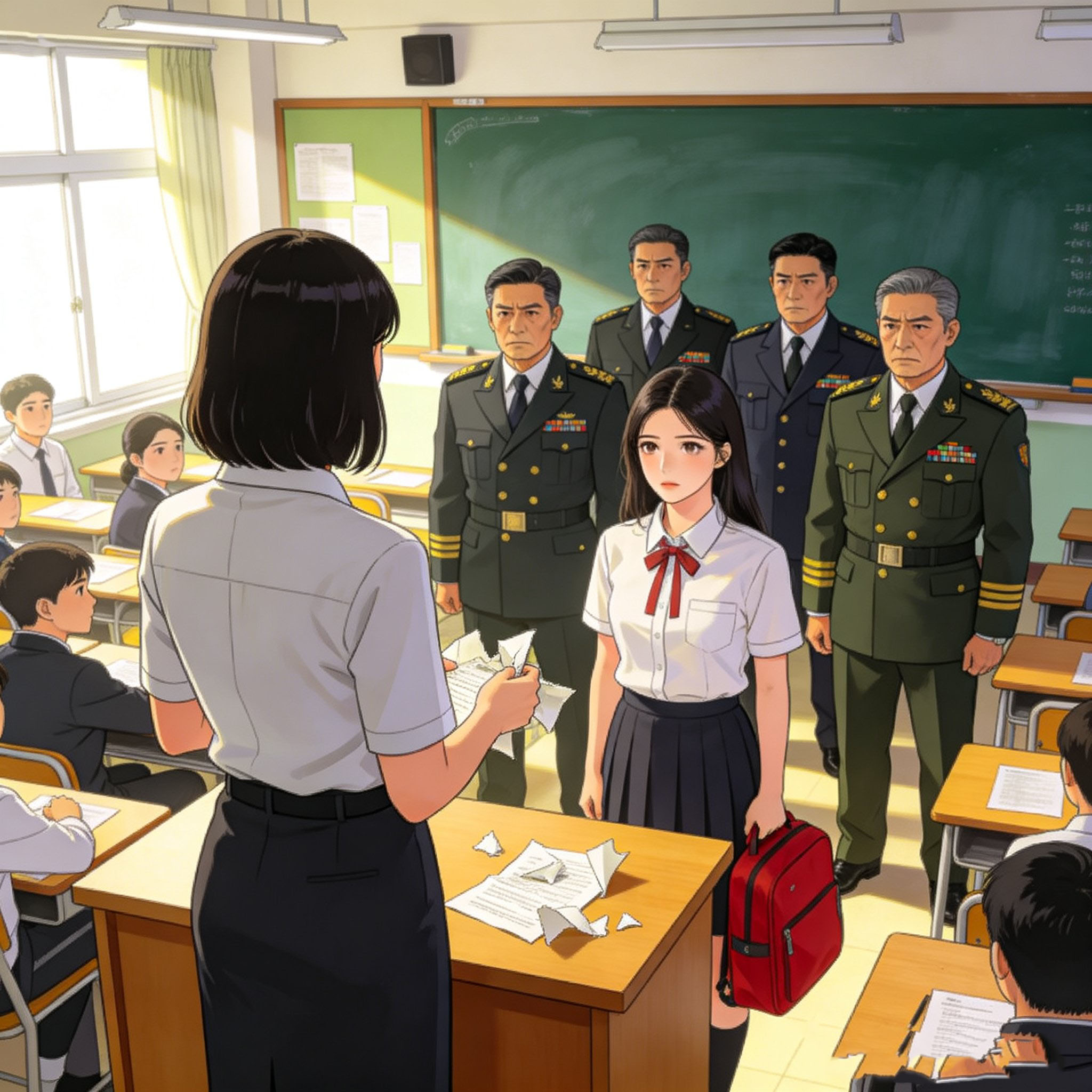 Cô Chủ Nhiệm Vu Tôi Gian Lận, Nhất Quyết Bắt Tôi Mời Phụ Huynh