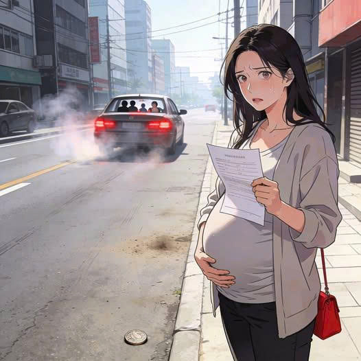 Mang Thai Năm Tháng Bị Chồng Bỏ Lại Bên Lề Đường