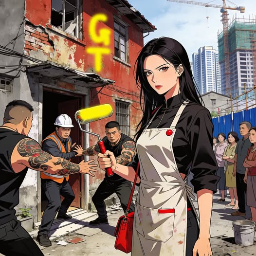 NGÔI NHÀ MÀU VÀNG GIỮA KHU CAO CẤP