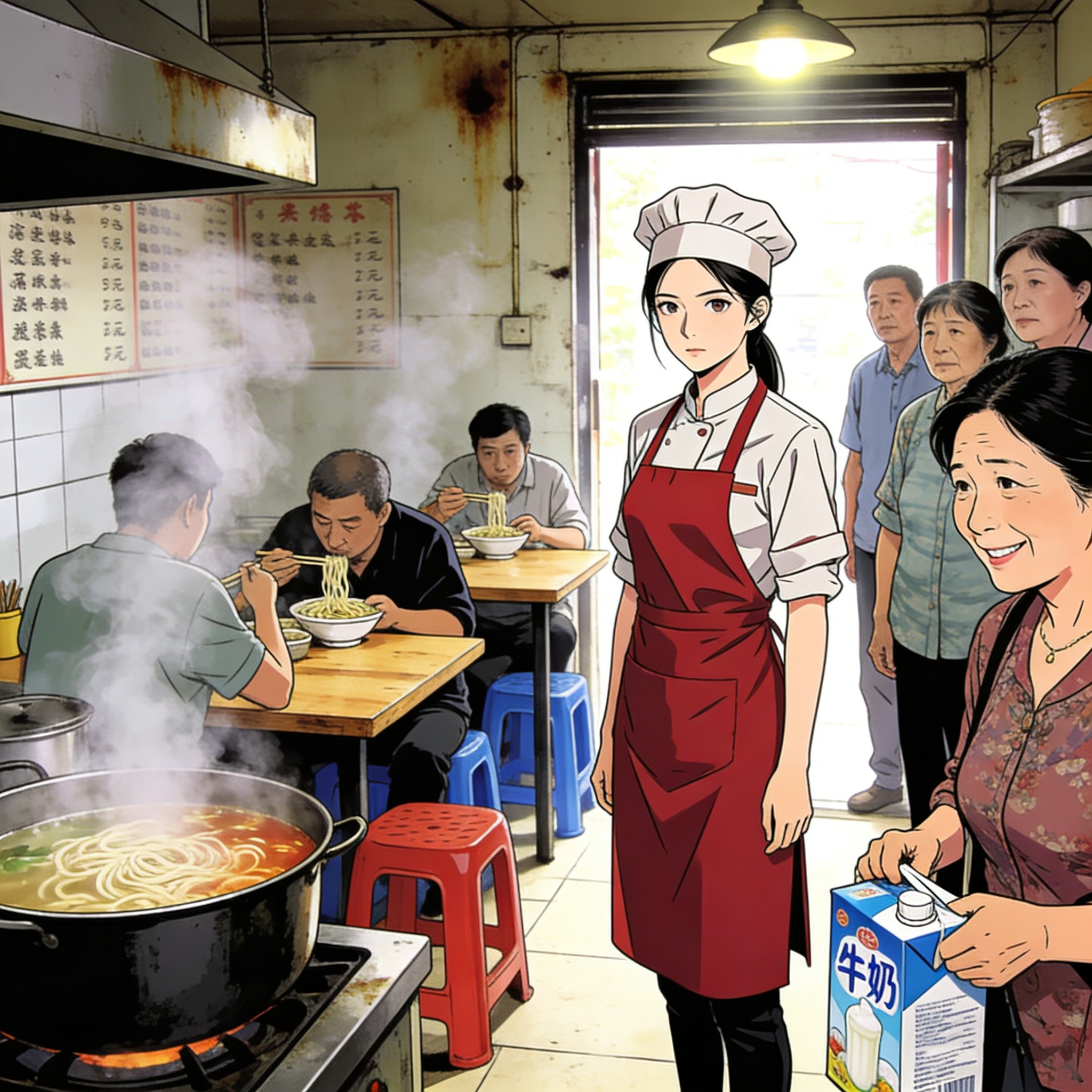 Cả Họ Từng Xem Tôi Làm Việc Lặt Vặt, Giờ Đứng Chật Trước Tiệm Mì Của Tôi