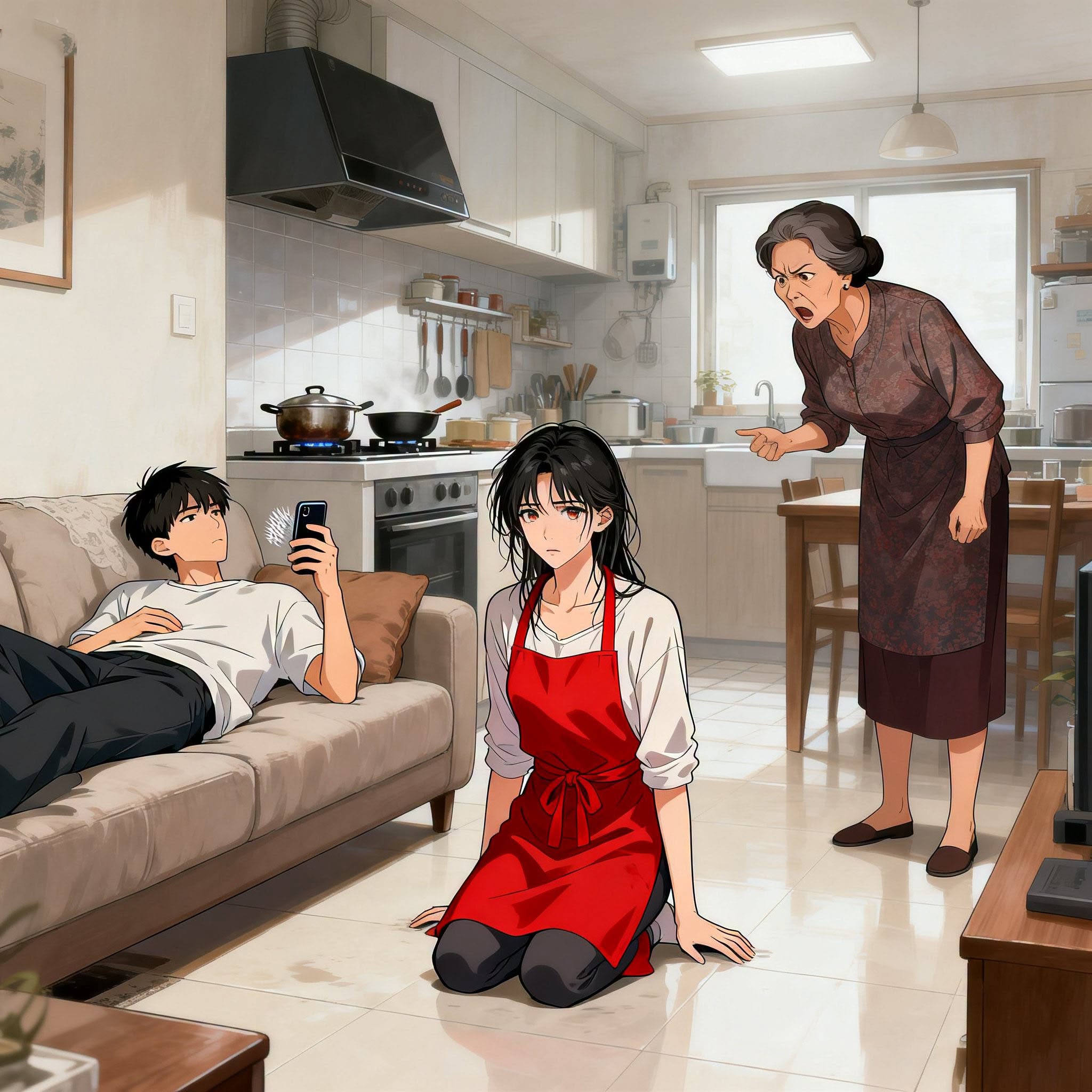 Bảy Năm Làm Dâu, Một Ngày Lật Bàn