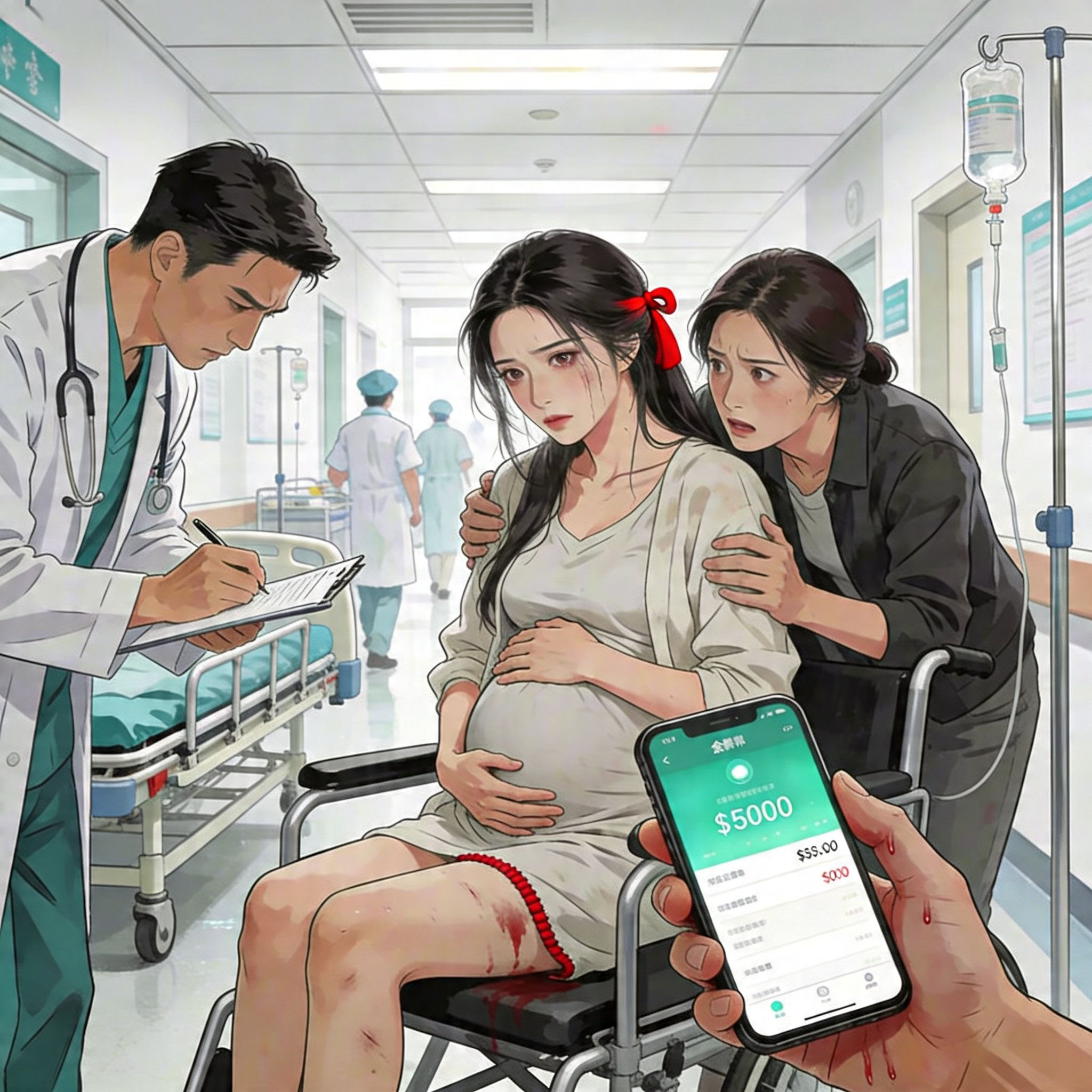 MANG THAI BA THÁNG, TÔI CHỈ CÒN 300 TỆ TRONG THẺ