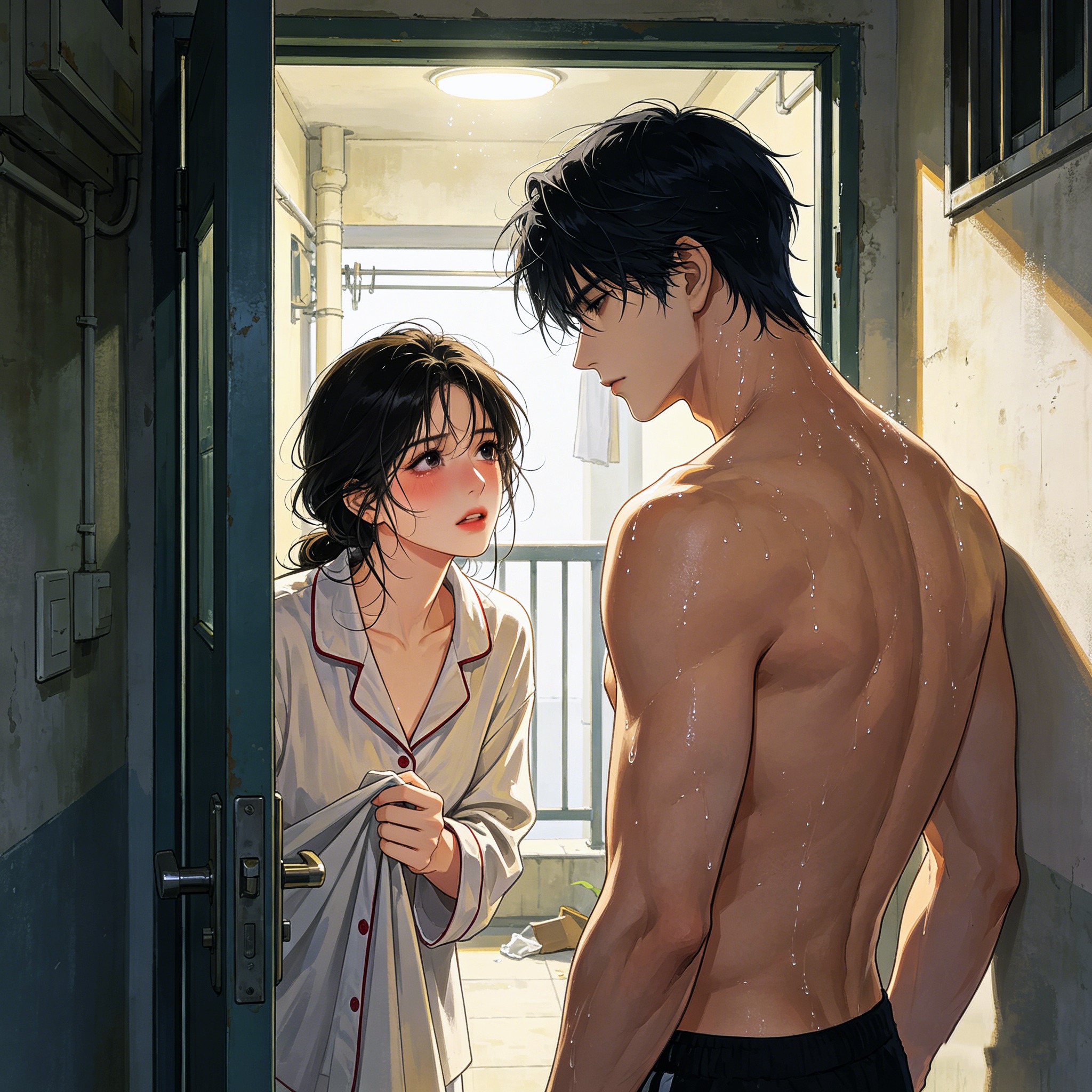 Ông Chủ Tiệm Sửa Xe Tầng Dưới