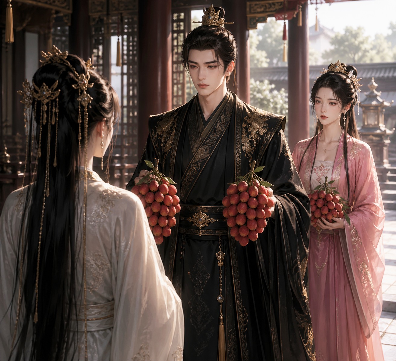 BA CHÙM VẢI LẠNH NHẠT