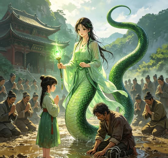 Tiểu Xà Yêu Làm Thần Làng