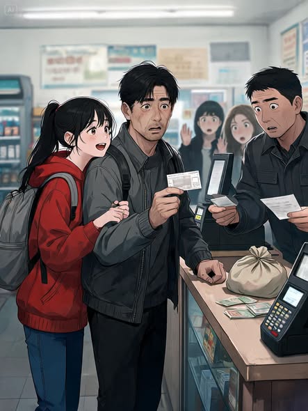 TẤM VÉ SỐ BỊ VÒ NÁT