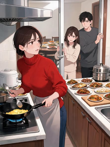 Cánh Cửa Bếp Đêm Giao Thừa