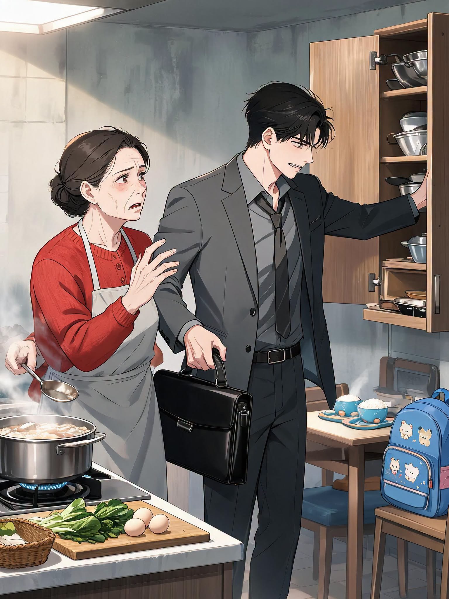 BÀ NỘI GIÀNH LẠI CHÁU TRAI