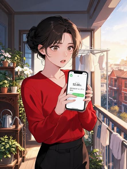 Con Gái Và Chiếc Bánh