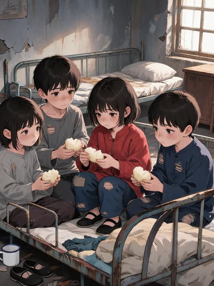 Bốn chúng tôi lớn lên cùng nhau trong cô nhi viện