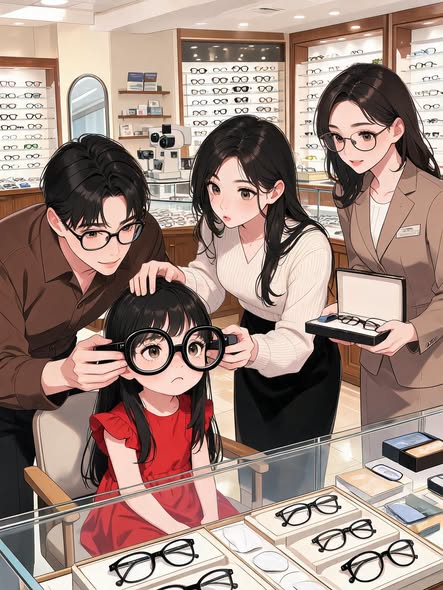 Nhan Sắc Giấu Sau Kính